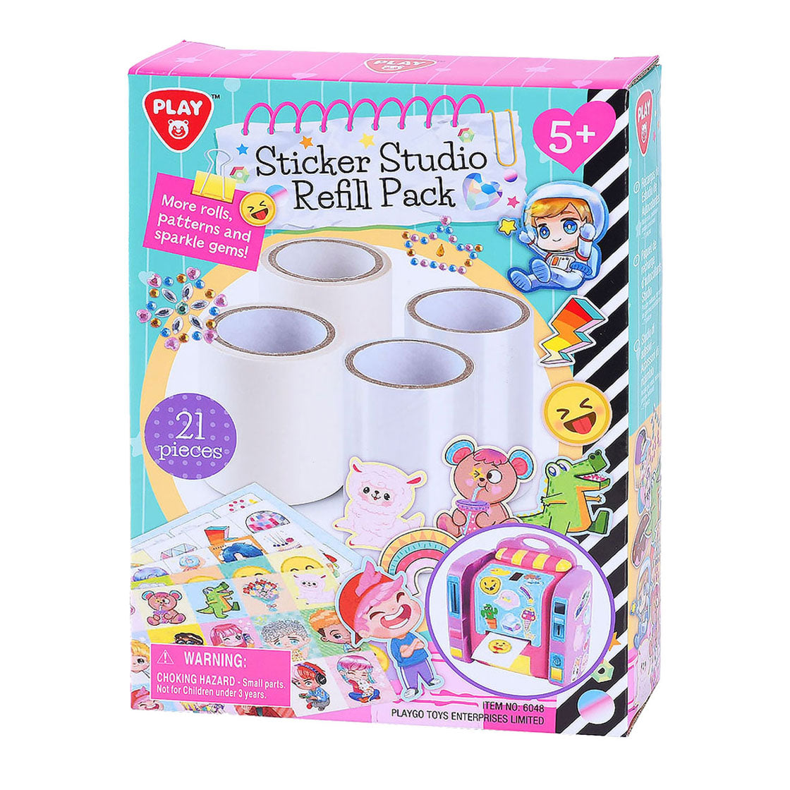 Play Sticker Studio Sticker Refill, 21 ..