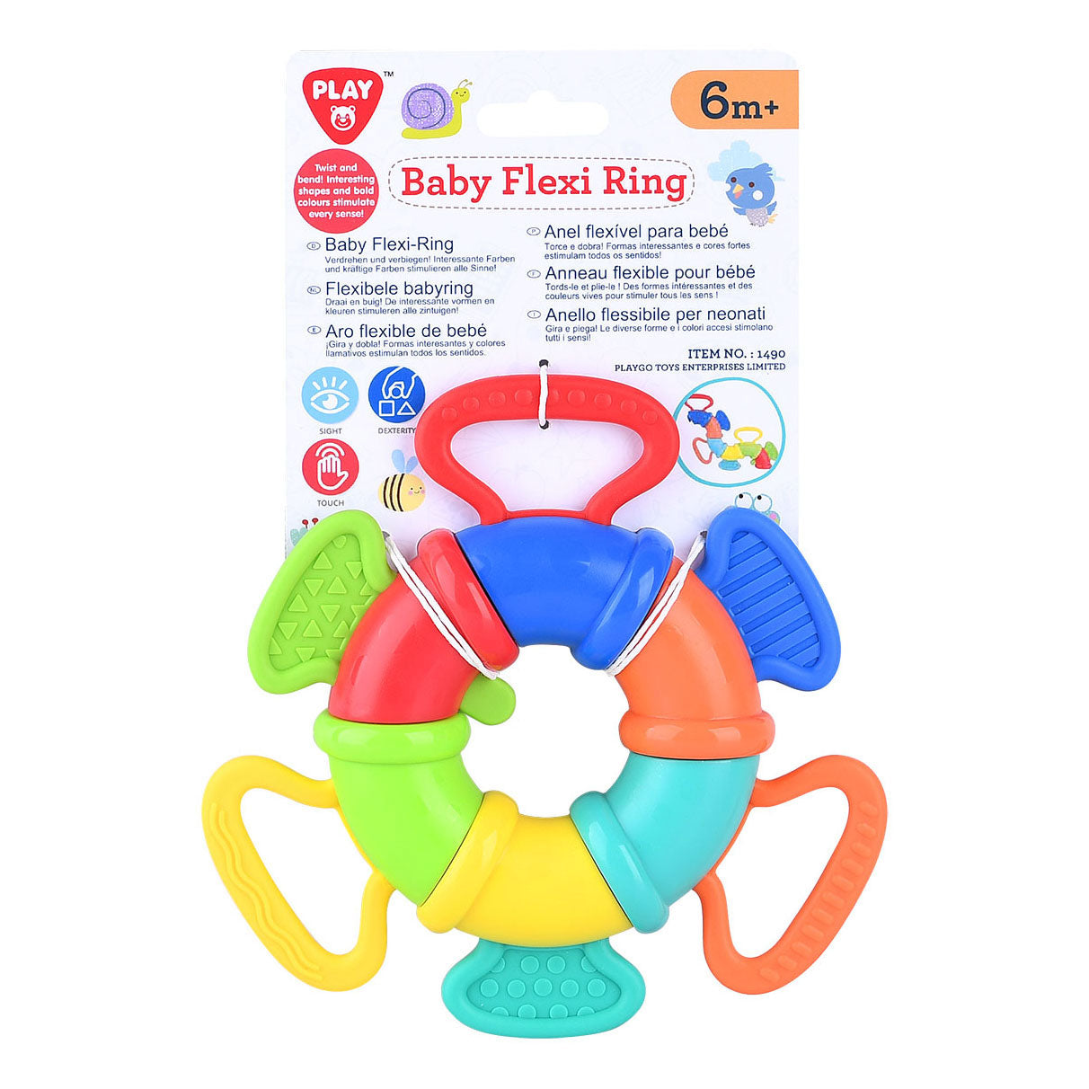 Play flexible baby ring