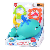 Spielen Sie Bad Toy Ring Throw Fisch, 5dlg.