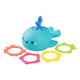 Play bath toy ring throw fish, 5dlg.