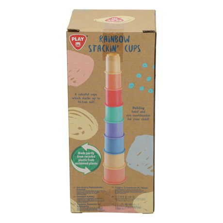 Playgo Stacking Blocks Regenbogen - 8 Stéck.