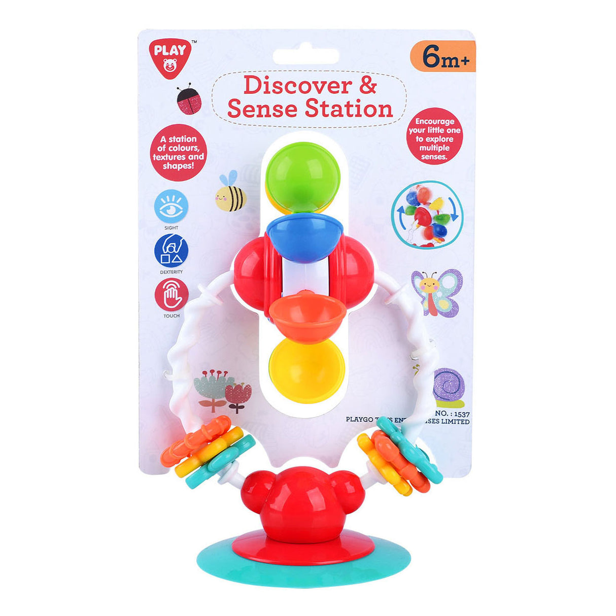 Spela Baby Toy Discover and Feel with Sug Cup