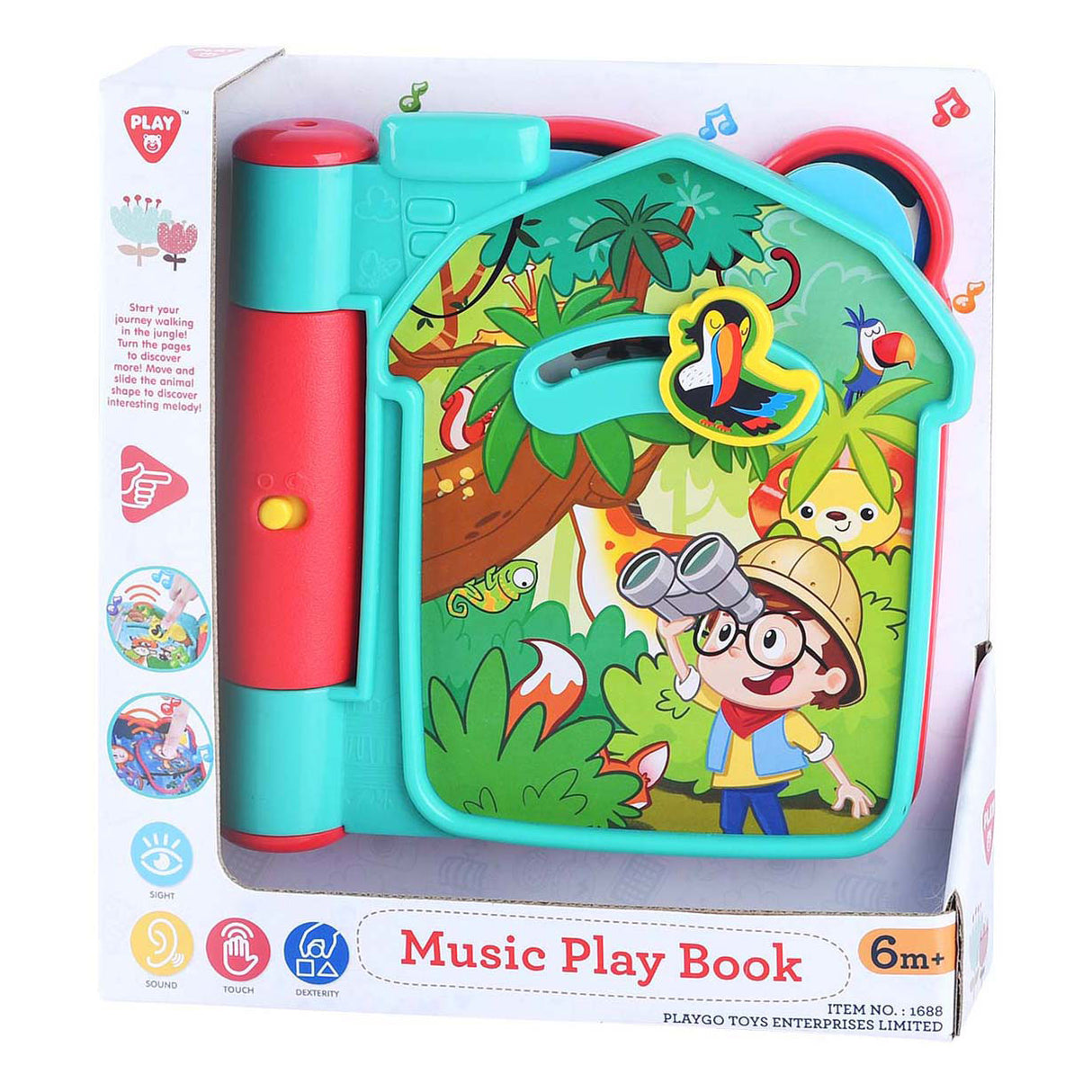 Playgo jungle sound book