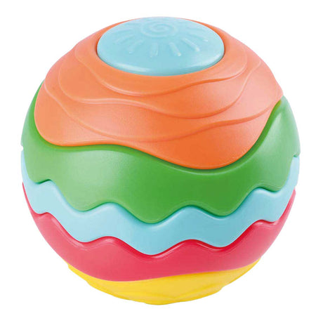 Playgo Regenbogen-Puzzleball – 6 Teile.