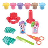 Playgo hairdresser clay set - 6 clay pots