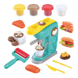 Playgo coffee maker clay set - 4 clay pots
