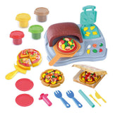 Playgo Pizza Party Clay Set - 4 Lehm Dëppen