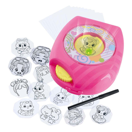 Playgo lichtgevende tekenstudio roze - 32st.