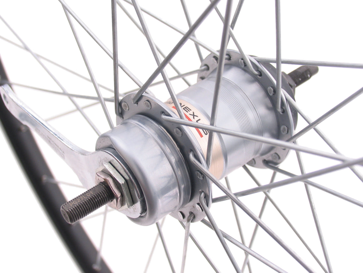 Shimano Achterwiel 28 622x19C Andra 30 velg met Nexus 3 remnaaf zwart