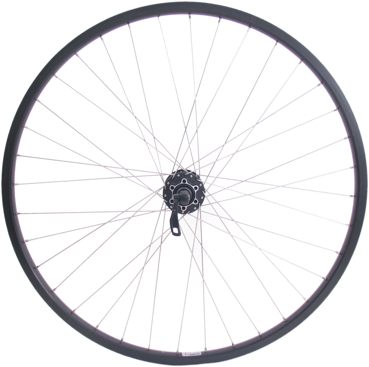 Rueda delantera Shimano 28 29 622x19c Andra 30 RIM con cubo FH-M525 para 6 pernos disco de freno negro