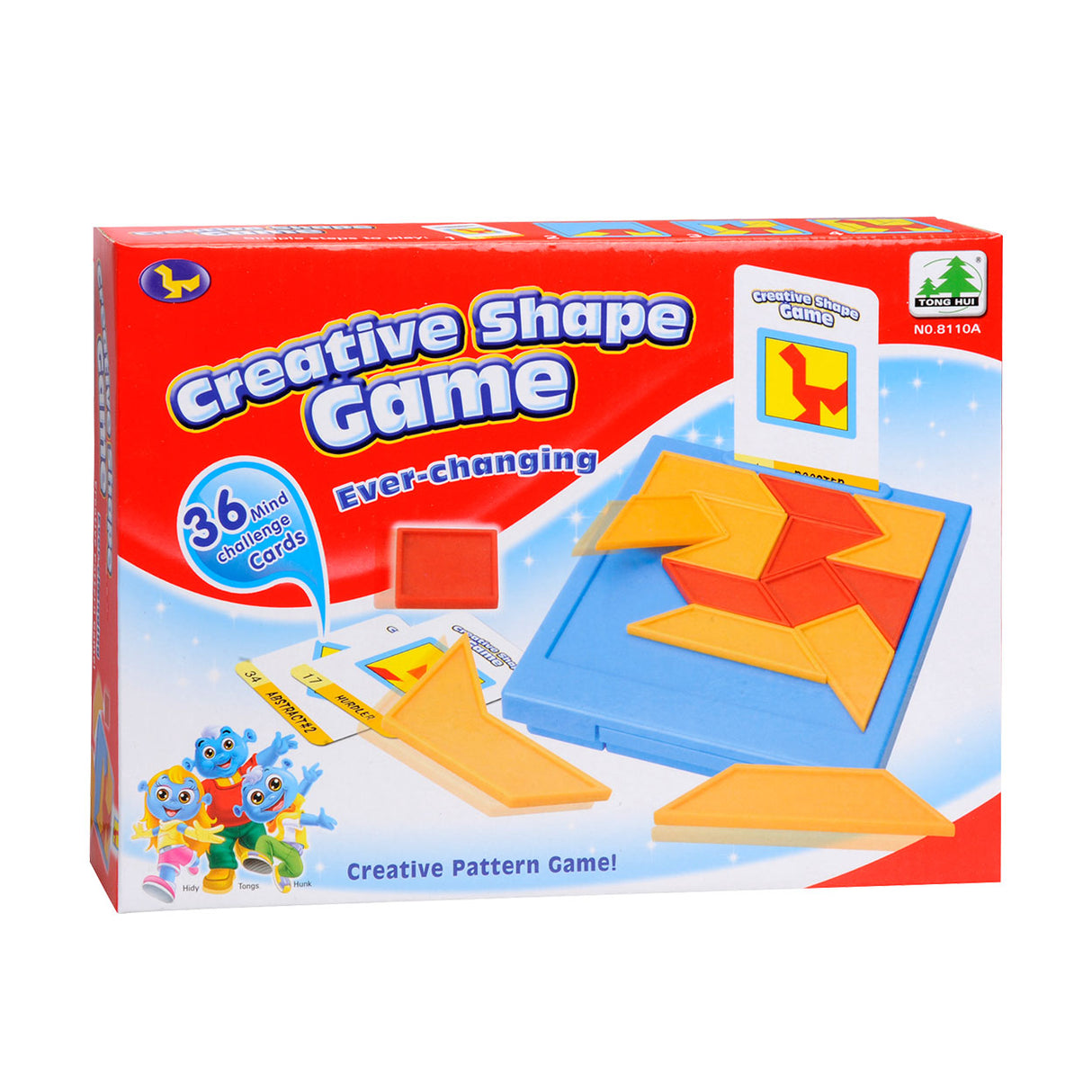 Tangrampuzzel de luxe