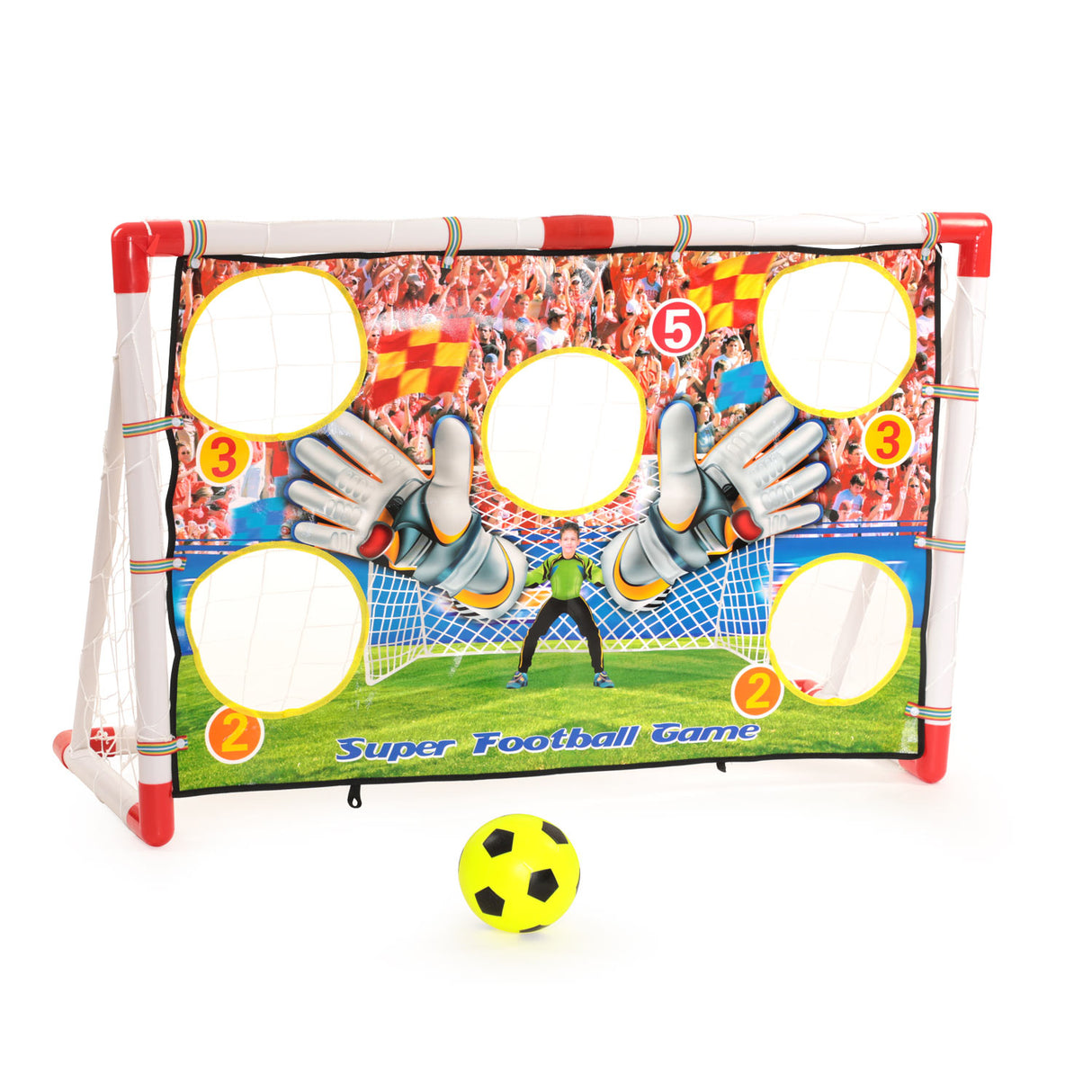 Hoppe football goal with points screen