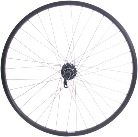 Shimano Achterwiel 26 559x19C Andra 30 velg met FH-M525 8 9 10 speed naaf voor 6 bouts remschijf zwart