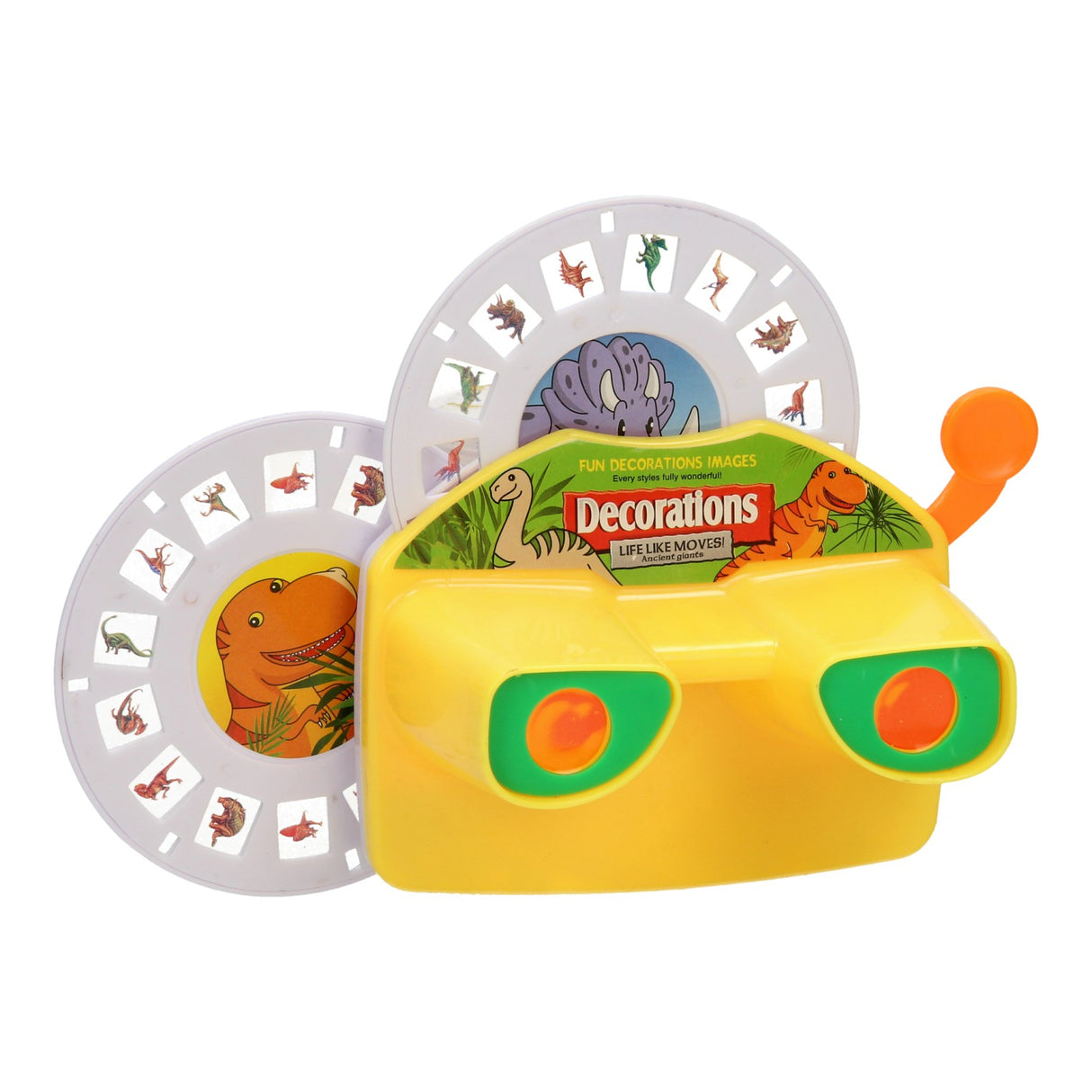 Kamera med bildeviser - dino