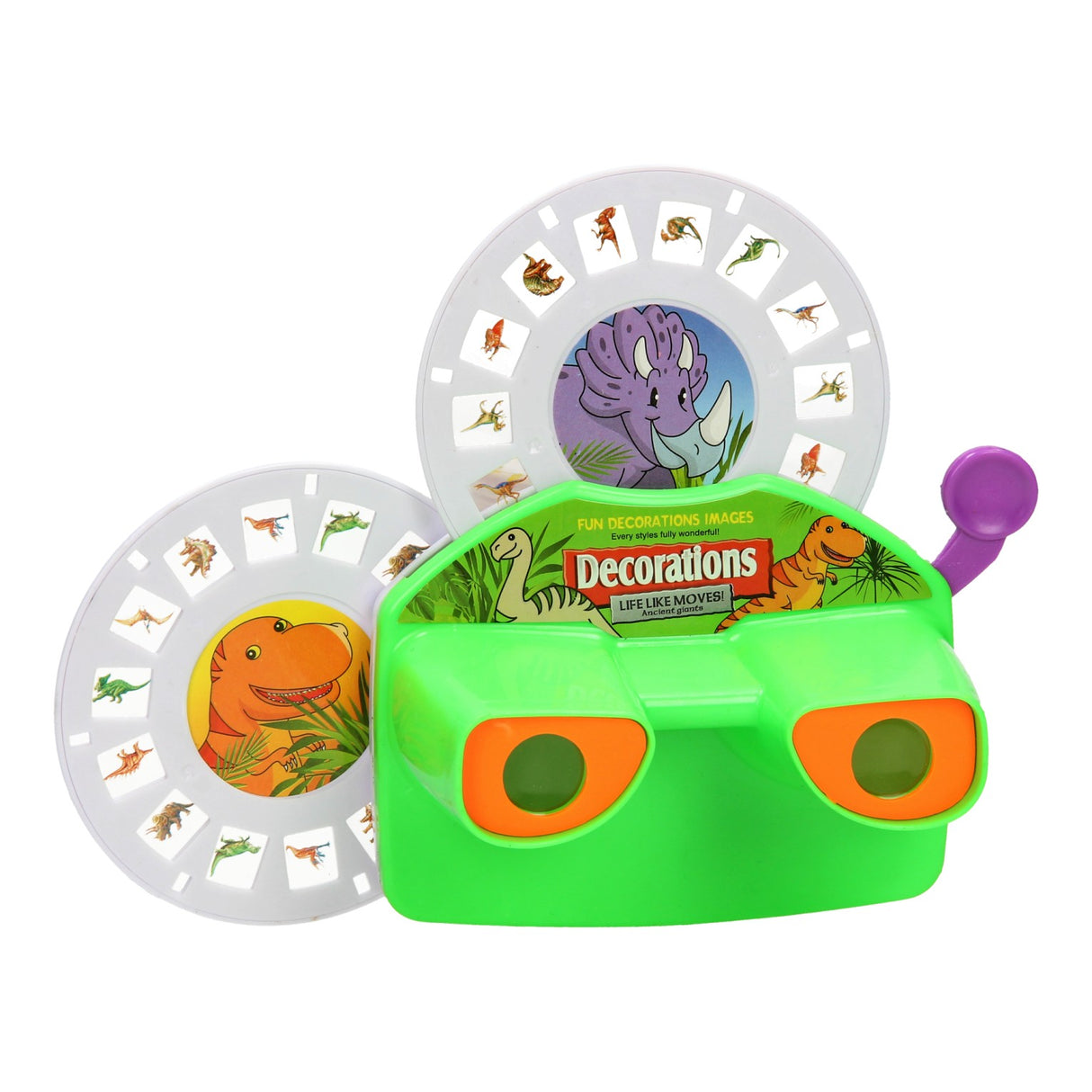Kamera med bildeviser - dino