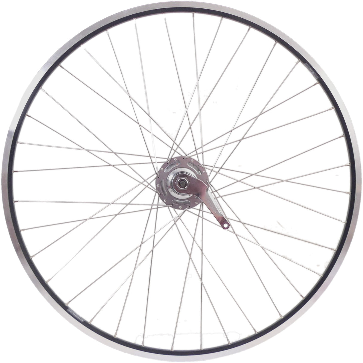 Shimano bakhjul 28 622 x 19C ZAC19 RIM Med Nexus 7 Fjern svart sølv