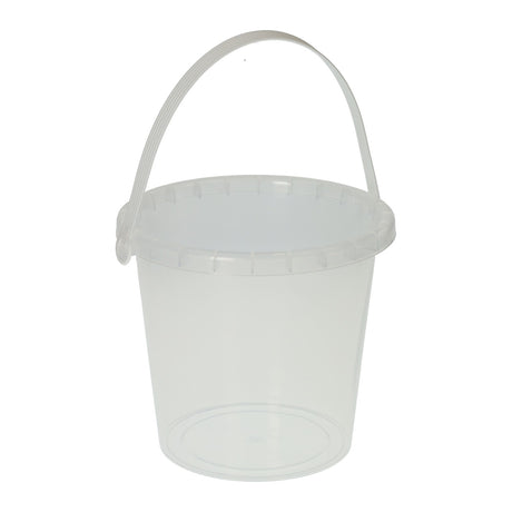 Seau transparent - 2 litres