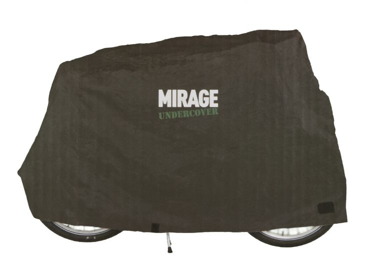 Mirage za zaščito pred kolesarji Mirage Covert 170T poliester, črna