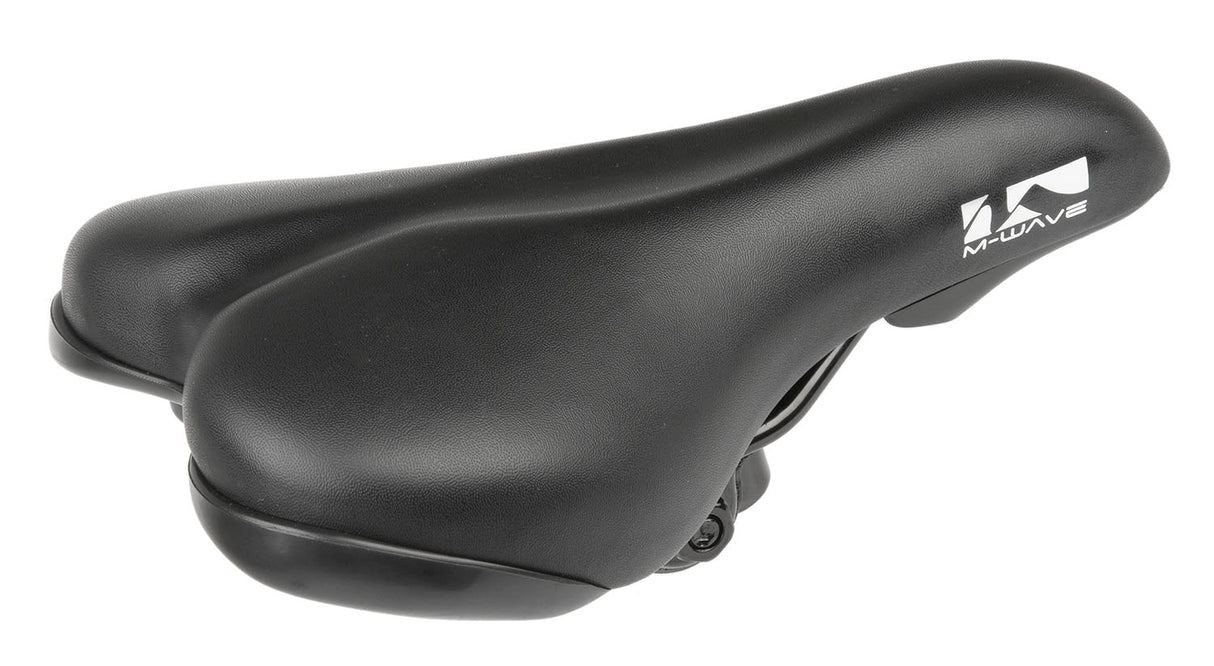 M-wave children's saddle teen two black