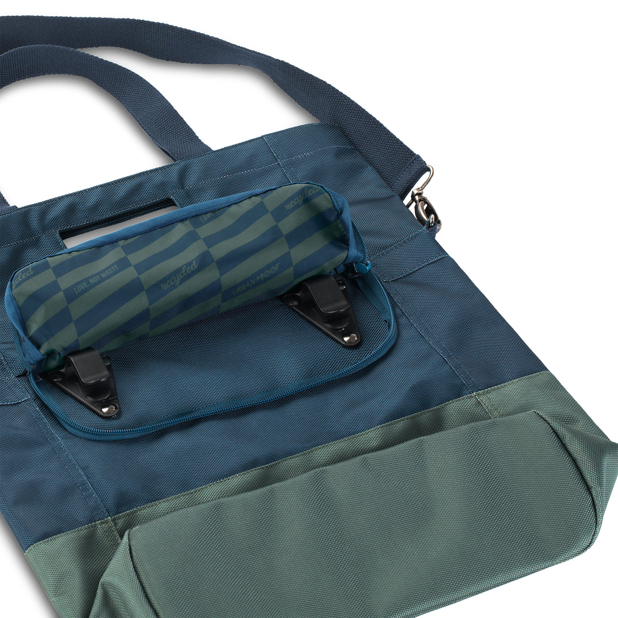 Urban Proof Rower Shopper Blauw-Groen 20L