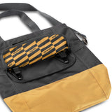 Urban Proof 20L Bicycle bag - Gray -yellow - Unisex - Water resistant - Recycled PET Material