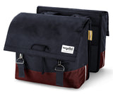 UrbanProof Urban Proof Dubbele Fietstas 40L Groen-Grijs