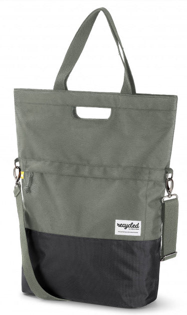 Urban Proof Shopper Tas 20L Reciclado de gris verde reciclado