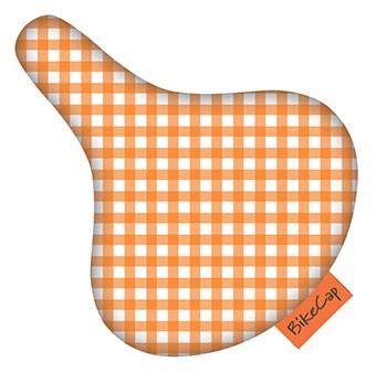 Bikecap Zadeldek Orange Checkmate