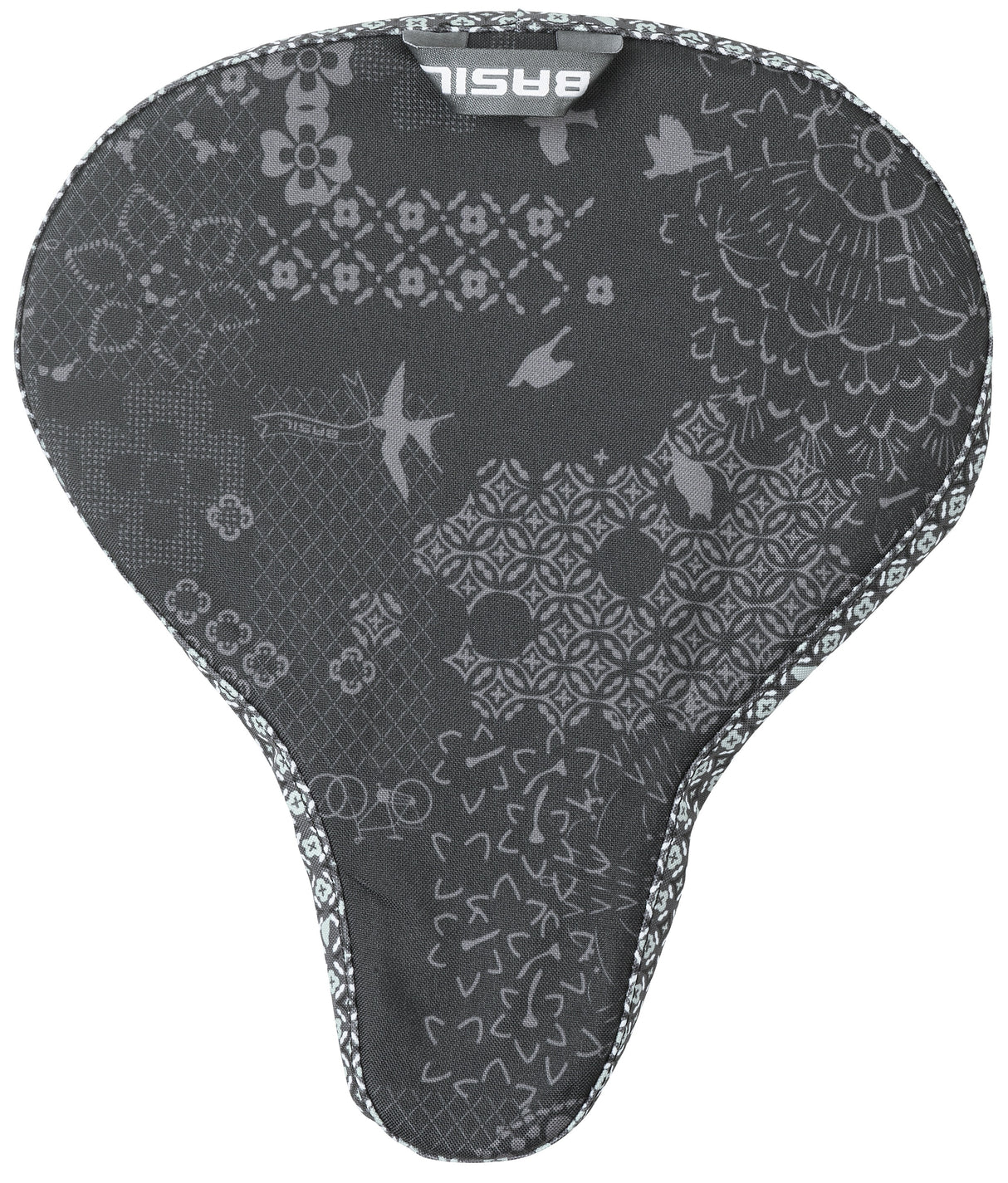 Basil Bohème - Saddle cover - Charcoal