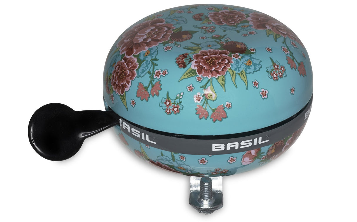 Basil Bloom - Bicycle Bell - 80 mm - vert clair avec des fleurs