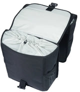 Basil Dubble Bicycle Bag Got 32 litres - noir