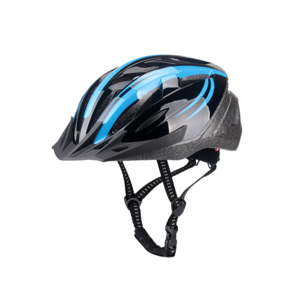 Helm Unisex Blauw Schwarze Größe 55-58 cm (m)