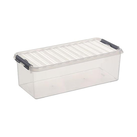 Sunware q-line box 9,5l transparentní 48,5x19x14,7 cm