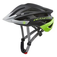 Cratoni helmet agravic black-lime matt sm