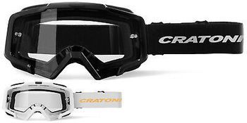 Cratoni Bril C-Dirttrack Uni Zwart