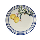 Decoris plate lemon porcelain dia20.3cm