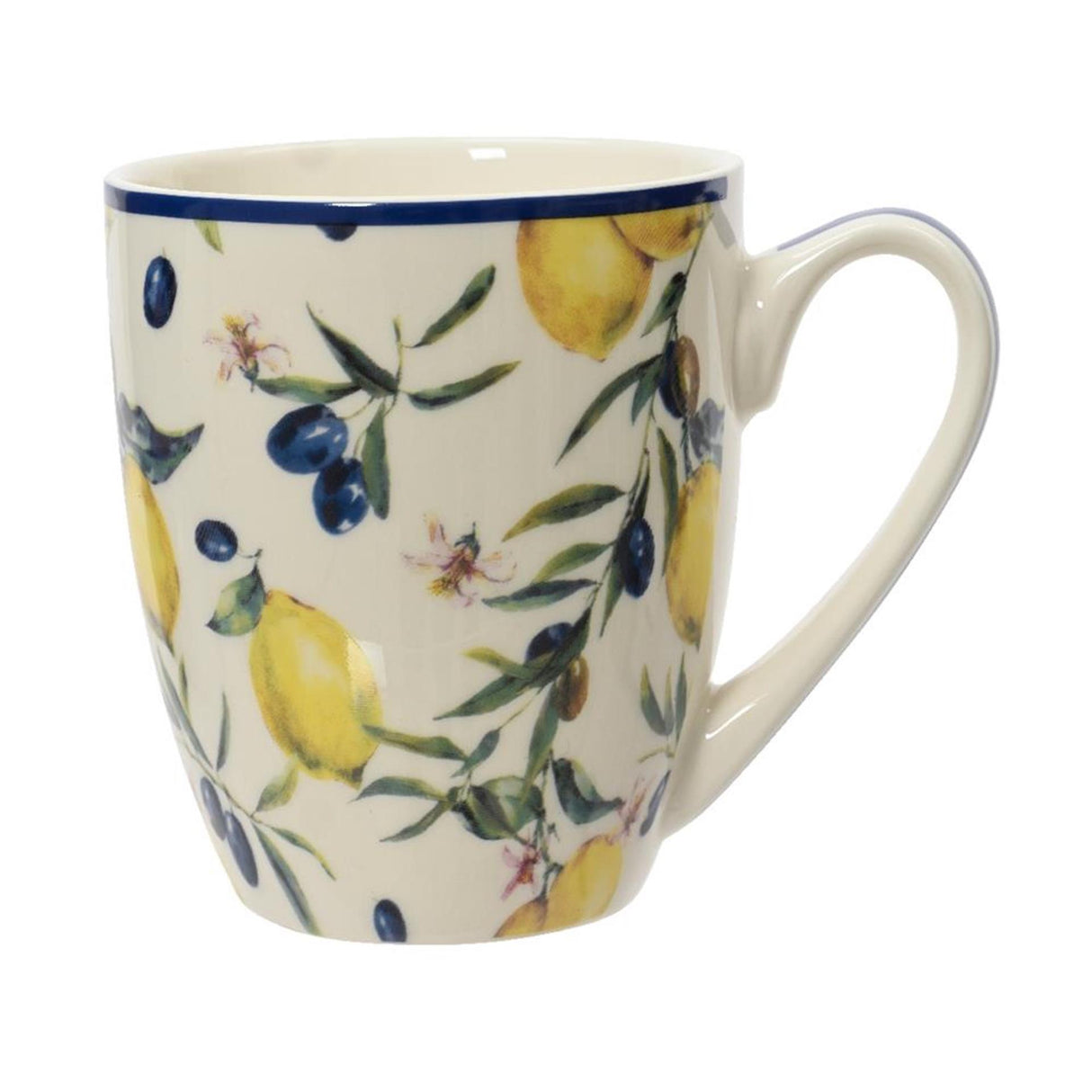 Decoris citron porslinskopp 300ml