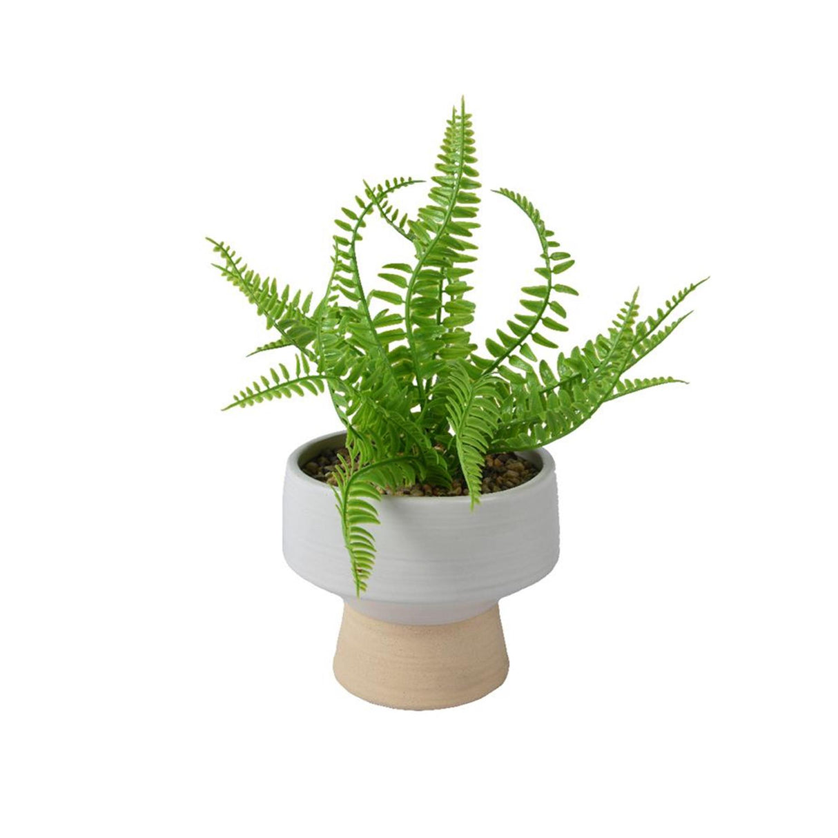 Decoris planta artificial samambaia h24cm
