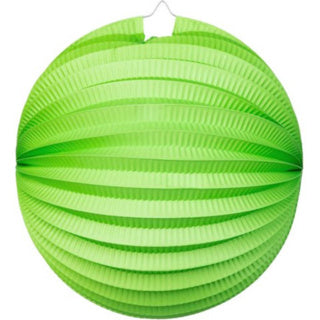 Lampion hellgrün rund | 2 Stk