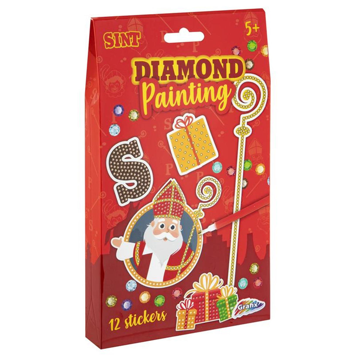 Grafix Saint Diamant Molerei Sticker