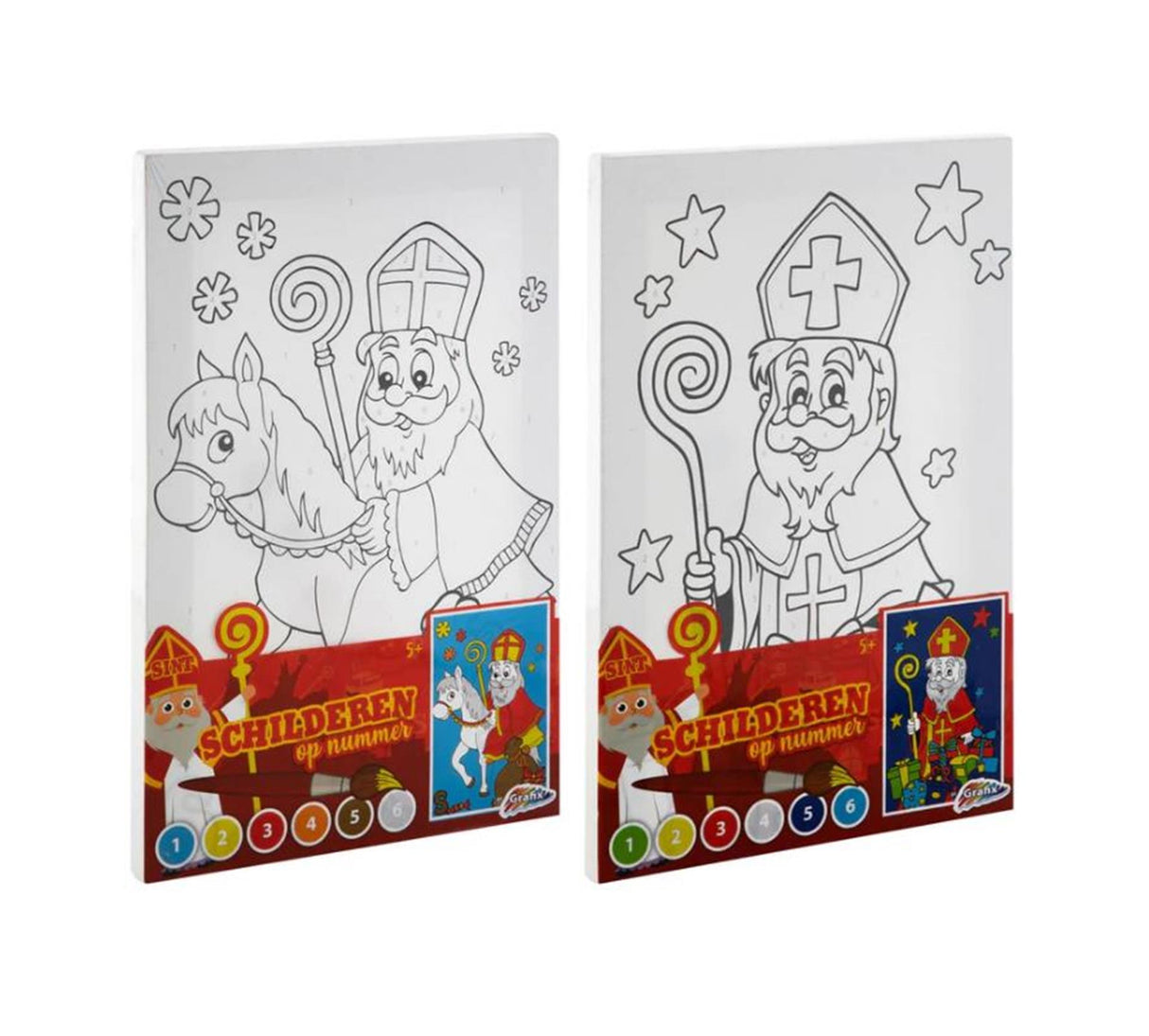 Sinterklaas Canvas målning efter nummer