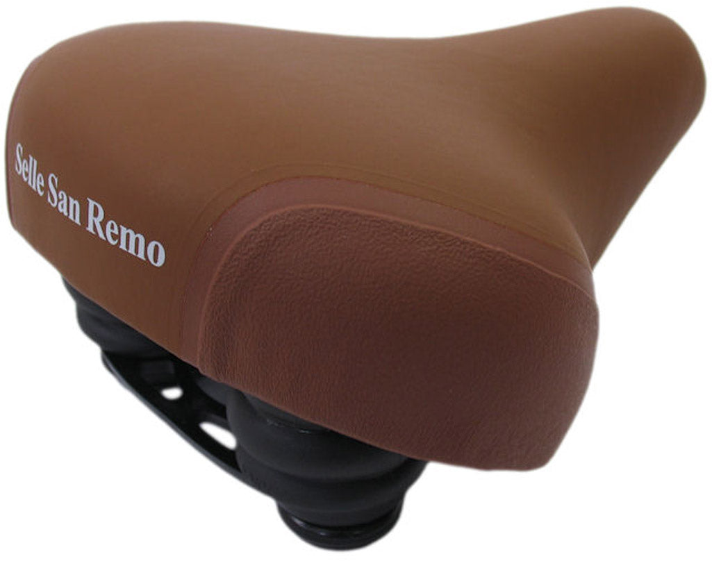 Selle San Remo Zadel CityBike Retro-Bruin med