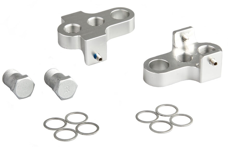 Mirage Crank Turners avec boulon en acier inoxydable en aluminium T6 argent