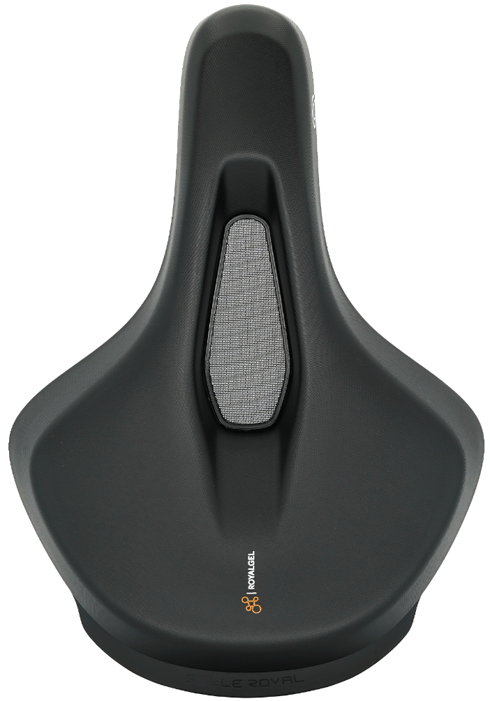 Selle Royal Rower Saddle Selle on Open Moderate All Journeys Black