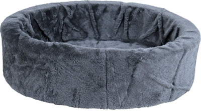 Teddy Dog Basket Gray