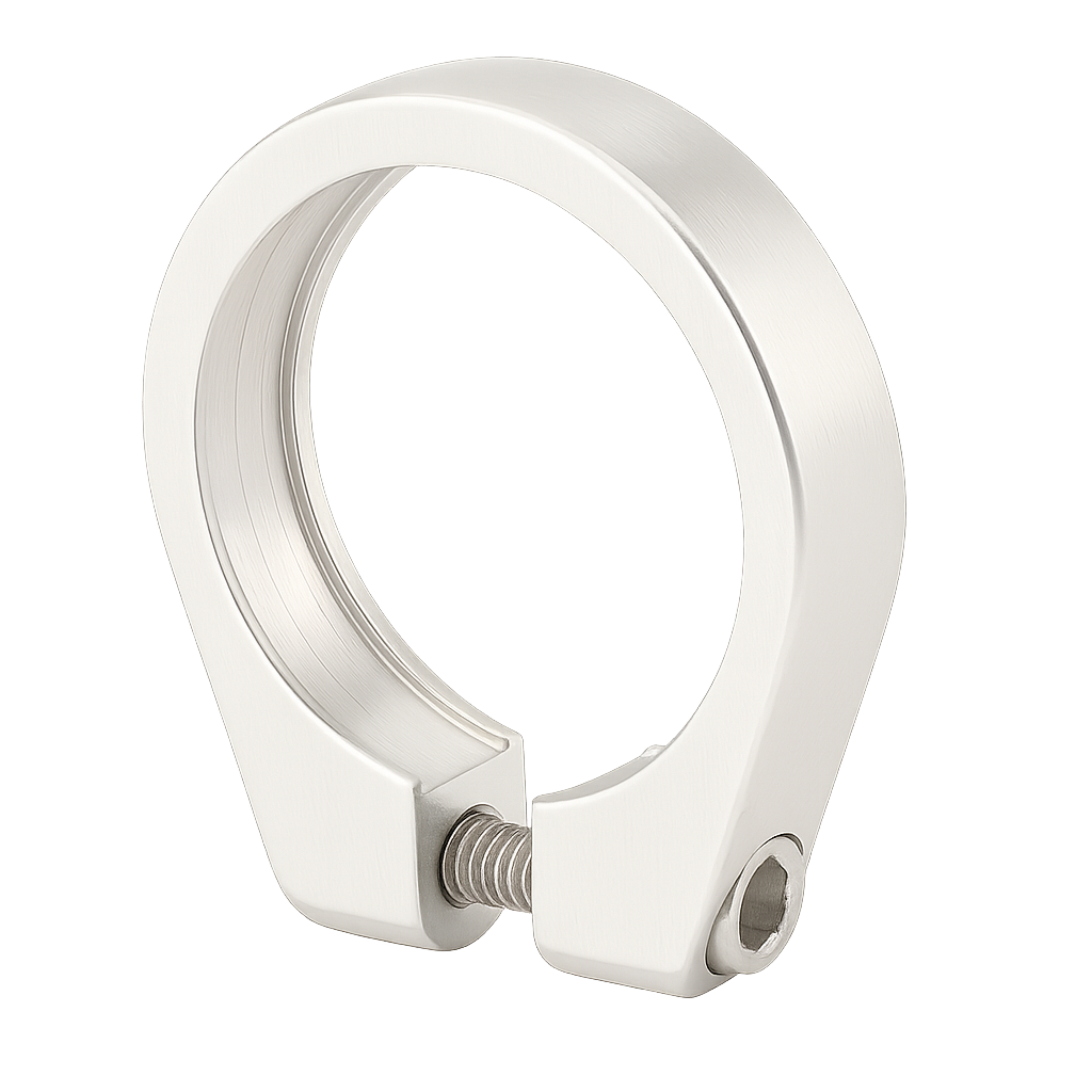 Seatpost clamp ø34.9 aluminum with Allen bolt -