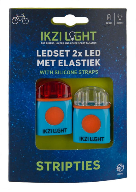 Ikzi Verlichtingset stripties blauw