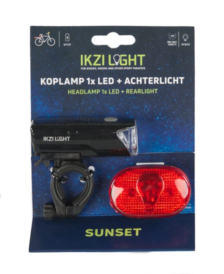 Ikzi Verlichtingsset The Sunset LED zwart