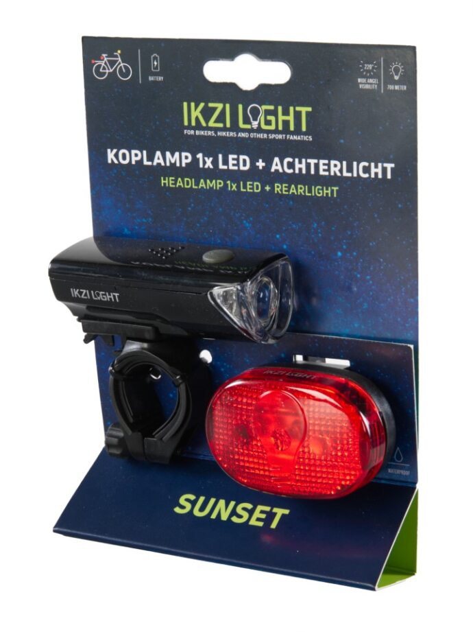 Ikzi Verlichtingsset The Sunset LED zwart