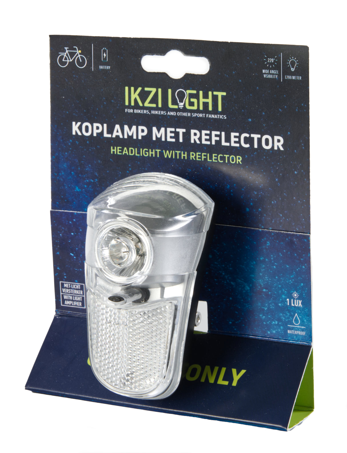 Ikzi Headlight One Eye Only 1W LED on Kroonbout